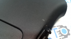 Upper center pillar trim under the right belt, Volkswagen ID.4 23-25, black, worn