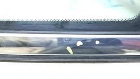 Rear left window, blind glass, Honda Insight 19-22, chrome, scratches on chrome