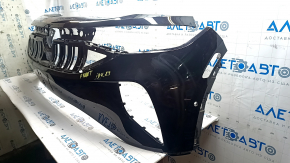Front bumper bare Volkswagen ID.4 23-25 black LC9X, rubbed without frame