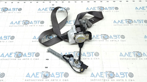 Driver's seat belt with tensioner for Honda CRV 17-22, gray, water damaged (does not retract), dry cleanable