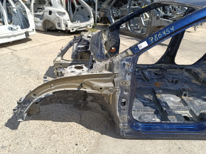 Honda CRV 20-22 hybrid front left quarter panel on the body, blue