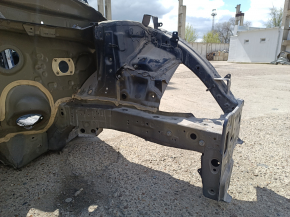 Honda CRV 20-22 hybrid front left quarter panel on the body, blue