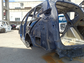 Honda CRV 20-22 hybrid rear left quarter wing on the body, blue