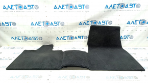 Set of floor mats for BMW i3 14-20, black cloth