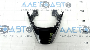 Honda CRV 22 lower steering wheel trim, black with chrome, scratches