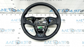 The steering wheel is bare, Honda CRV 22-22 hybrid, leather, black, heated, the mount is torn.