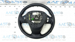 The steering wheel is bare, Honda CRV 22-22 hybrid, leather, black, heated, the mount is torn.