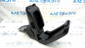 BMW i3 14-21 center console armrest, black leather, torn