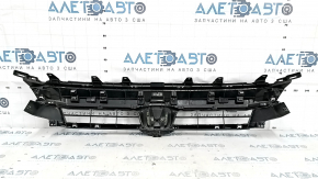 Honda Insight 19-22 radiator grille base with emblem, crack in mount, sand