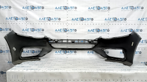 Honda Insight 19-22 front bumper, silver, scratches, crack in mount