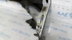 Honda Insight 19-22 front bumper, silver, scratches, crack in mount