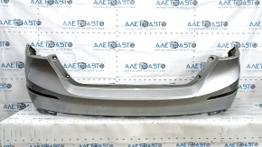 Honda Insight 19-22 rear bumper, bare silver, scratches, cracked