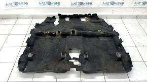 Rear floor covering for Honda CRV 20-22 hybrid, black, dry-cleanable