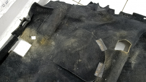 Rear floor covering for Honda CRV 20-22 hybrid, black, dry-cleanable