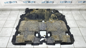 Rear floor covering for Honda CRV 20-22 hybrid, black, dry-cleanable