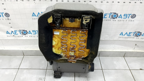 Right rear seat for Honda CRV 20-22, gray leather, perforated, dry clean, dented, water damage