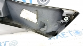 Honda Insight 19-22 trunk lid trim with emblem, broken fasteners, scratches on the emblem