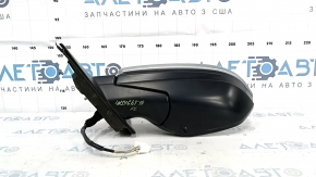 Left side mirror assembly for Honda Insight 19-21, 5-pin, heated, silver, sand
