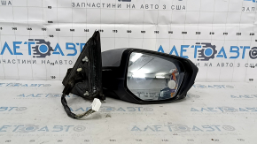 Right side mirror assembly for Honda Insight 19-20, 10-pin, camera, heated, silver, sand, not fixed