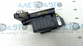 The positive terminal of the Audi A4 B9 17-25 battery with a squib, the cover fastener is broken