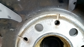 Wheel R19x5J ET43 BMW i3 14-18 Style 429 with 155/70 6mm tires, light curb, cracked tires
