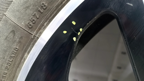 Wheel R19x5.5J ET43 BMW i3 14-18 Style 429 with 155/70 6mm tires, light curb, cracked tires