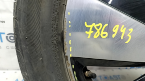 Wheel R19x5J ET43 BMW i3 14-18 Style 429 with 155/70 4.5mm tires, light curb, cracked tires