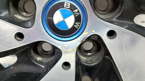 Wheel R19x5J ET43 BMW i3 14-18 Style 429 with 155/70 4.5mm tires, light curb, cracked tires