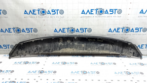 Front bumper central lip Volkswagen ID.4 23-25 black structure, worn
