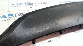 Front bumper central lip Volkswagen ID.4 23-25 black structure, worn