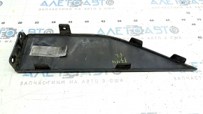 Left door sill trim for BMW i3 14-21, gloss black, cracked