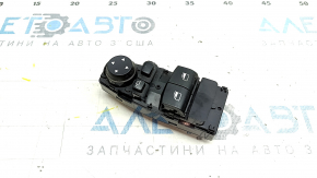 Front left window lift control BMW i3 14-21 black