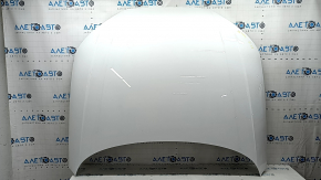 Audi A4 B9 17-20 steel hood, white LY9C, dented