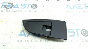 BMW i3 14-21 front right window lift control trim panel, black