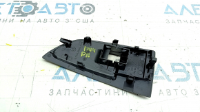 BMW i3 14-21 front right window lift control trim panel, black