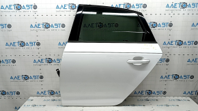 Rear left door assembly for Audi A4 B9 17-19 white LY9C, keyless