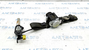 Honda Insight 19-22 black passenger seat belt with tensioner, water-resistant, dry-cleanable