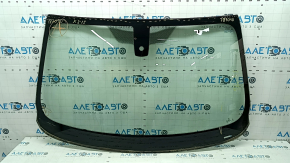 BMW X3 F25 13-17 windshield without projection, chips, repaired, sand, air along the edge