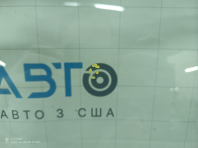 BMW X3 F25 13-17 windshield without projection, chips, repaired, sand, air along the edge