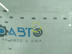 BMW X3 F25 13-17 windshield without projection, chips, repaired, sand, air along the edge