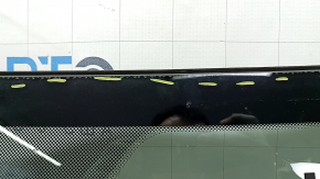 BMW X3 F25 13-17 windshield without projection, chips, repaired, sand, air along the edge
