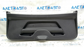 BMW i3 14-21 black lower trunk lid trim, worn