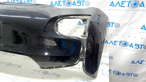 Bare front bumper BMW i3 14-17 black, non-standard holes
