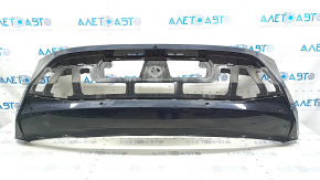 Bare rear bumper for BMW i3 2014-2018 with parking sensors, black, scratches