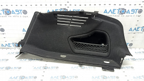 Right arch trim for Audi A4 B9 17, black, broken mount