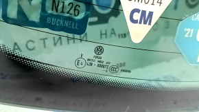 Rear window of the trunk of a VW Tiguan 2009-2018, tinted, scratches