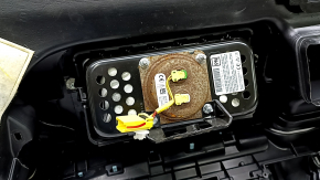 Honda Insight 19-21 black dashboard with airbag, with trim, rusty squib, needs cleaning