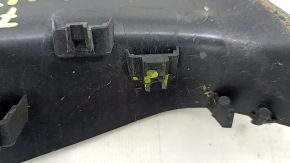 The right outer headlight cover for an Audi A4 B9 17-19 has a broken mount.