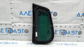 Rear right window, blind glass, VW Tiguan 09-17, chrome, torn seal