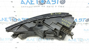 Right front headlight assembly for Audi A4 B9 17-19 xenon + LED, sand, cobweb